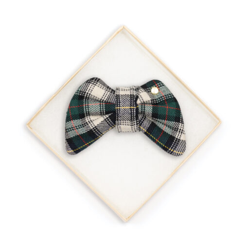 School Plaid Bow Tie