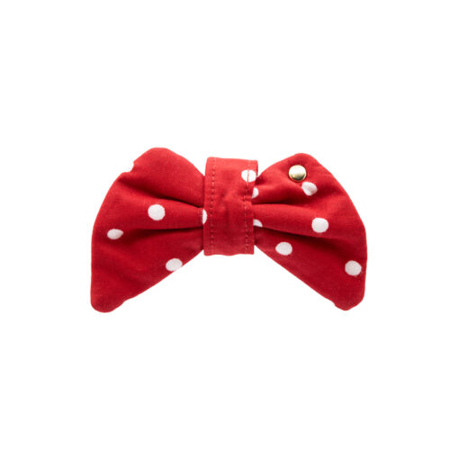 Red Polka Bow Tie