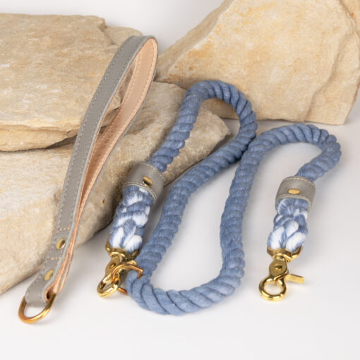 MARINER'S ROPE LEASH - BLUE