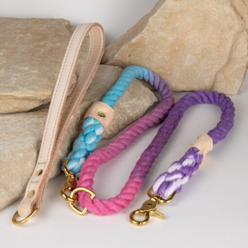 MARINER'S ROPE LEASH - BRIGHT OMBRE