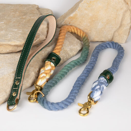MARINER'S ROPE LEASH - DARK OMBRE
