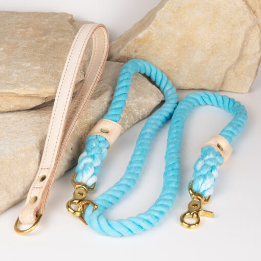 MARINER'S ROPE LEASH - ELECTRIC BLUE - Image 3