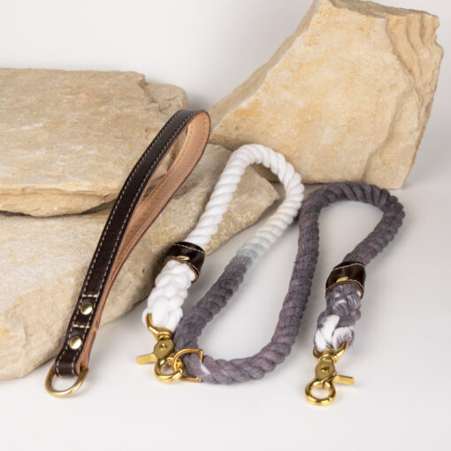 MARINER'S ROPE LEASH - GRAY OMBRE - Image 3