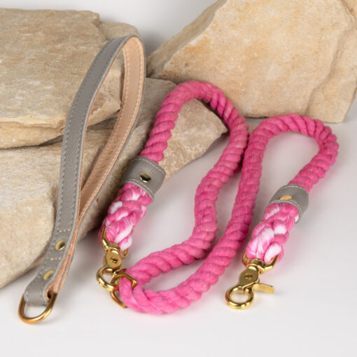 MARINER'S ROPE LEASH - PINK - Image 3