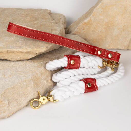 MARINER'S ROPE LEASH - WHITE - Image 5