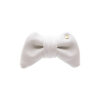 White Vegan Leather Bow Tie